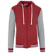 Mens Princeton Hooded Sweater-2XL-Red-R