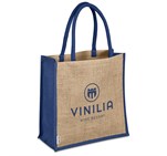Okinawa Jute Tote Blue / BU