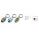 The Oval Dome Keyholder-Silver-S