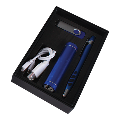 Powerbank USB and Stylus Pen Gift Set Blue / STD / Last Buy - Technology