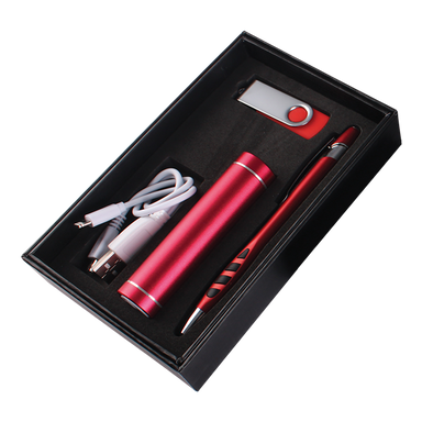 Powerbank USB and Stylus Pen Gift Set Red / STD / Last Buy - Technology