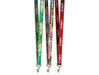 Satin Lanyard With Crocodile Clip-