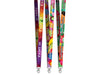 Satin Lanyard With Snap Clip-