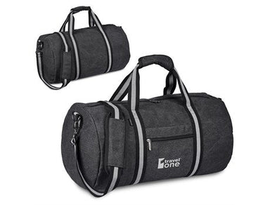 Serendipio Northbridge Canvas Weekend Bag Black / BL
