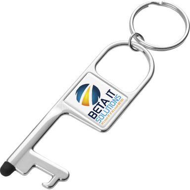 Trayce Touch-Free Stylus Keyholder-Silver-S