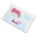 Union Maxi Pouch - Excludes Contents-Transparent/Frosted White-T