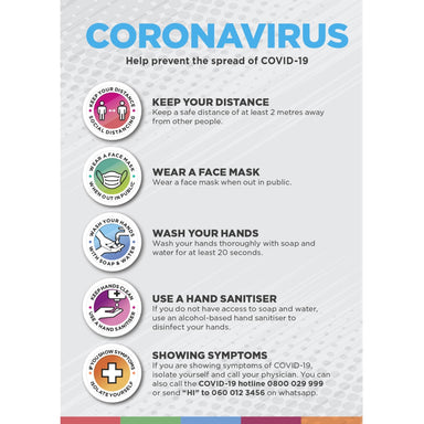 Venus Covid-19 A0 Poster - Per Unit-Grey-GY