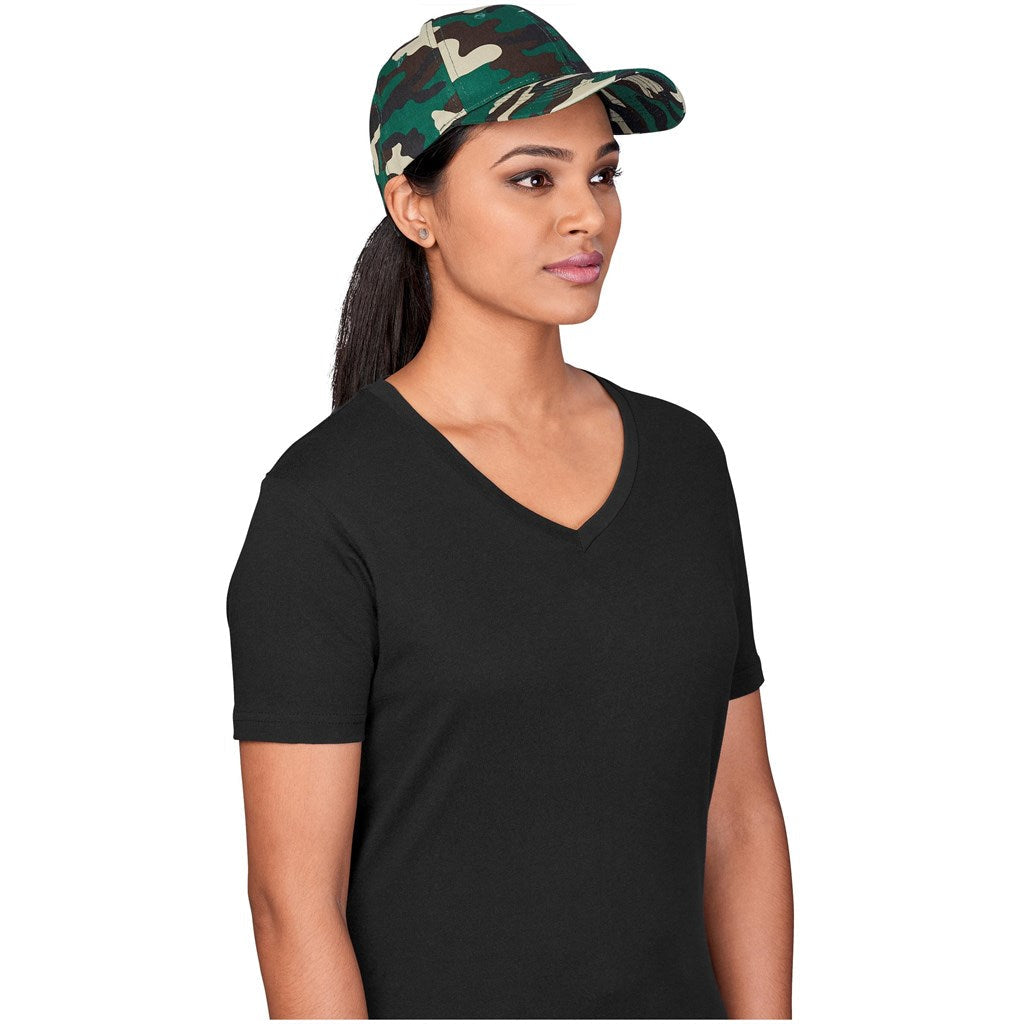 Wilderness Camouflage Cap - 6 Panel Camo / CAM - Headwear