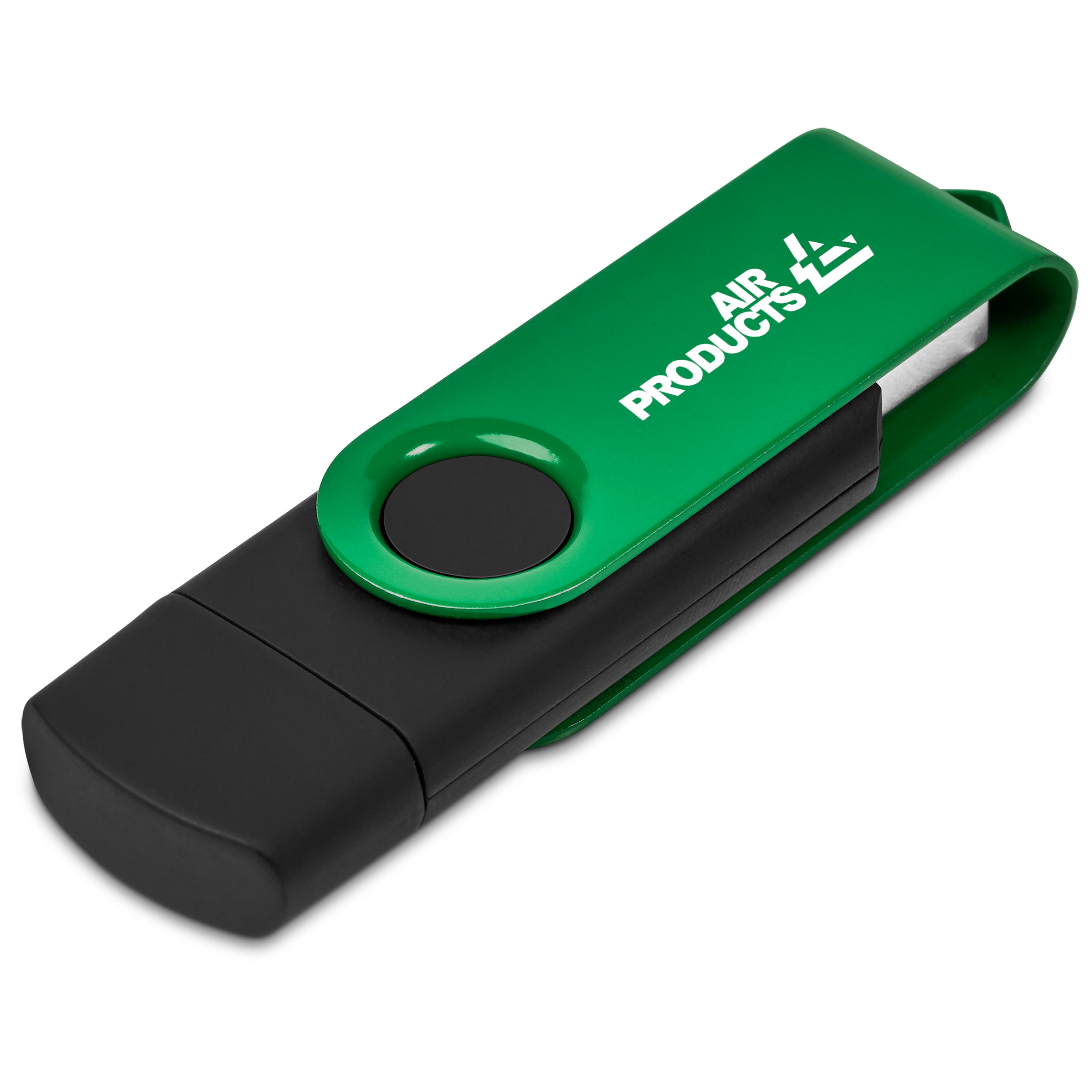 Shuffle Gyro Black Flash Drive – 8GB