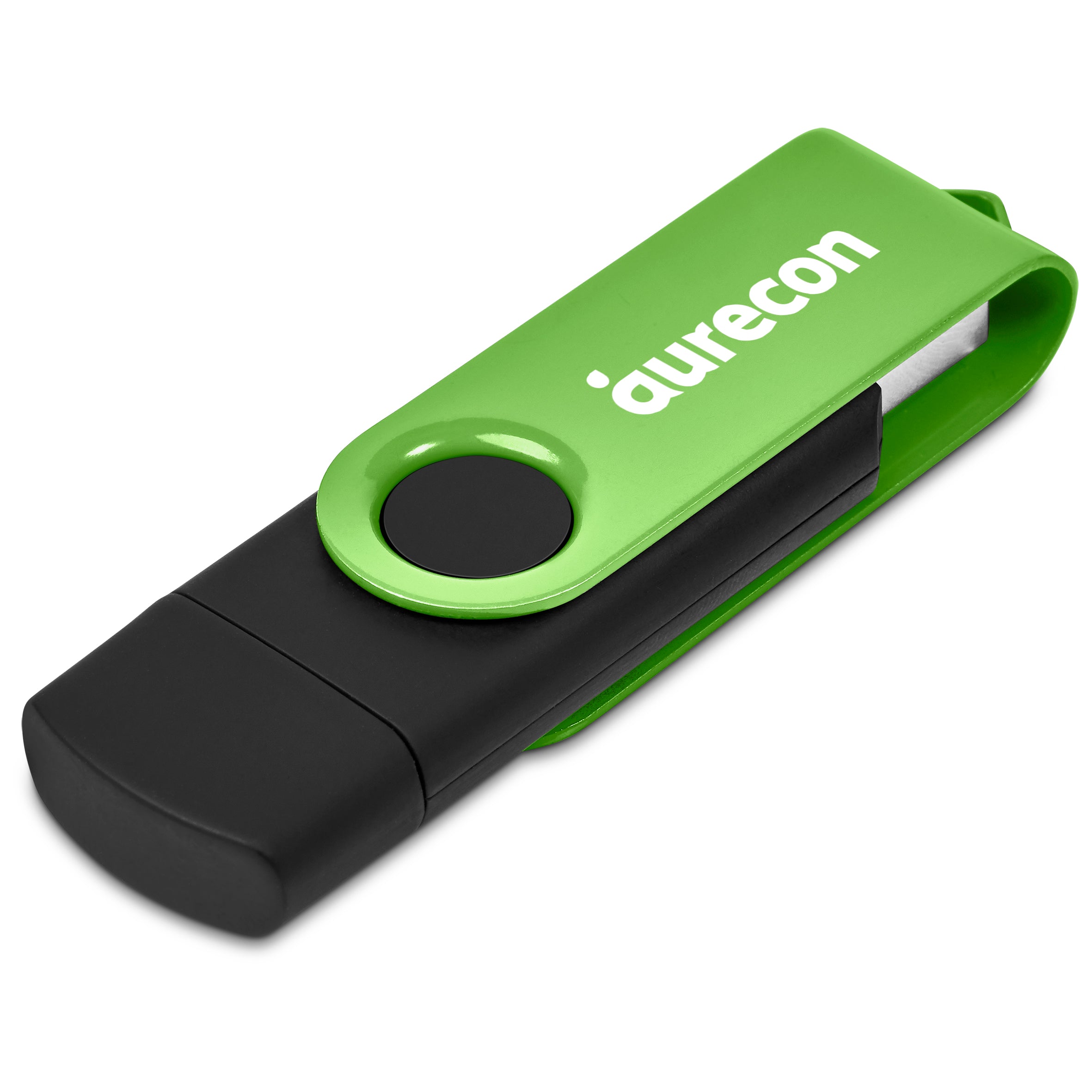 Shuffle Gyro Black Flash Drive – 8GB