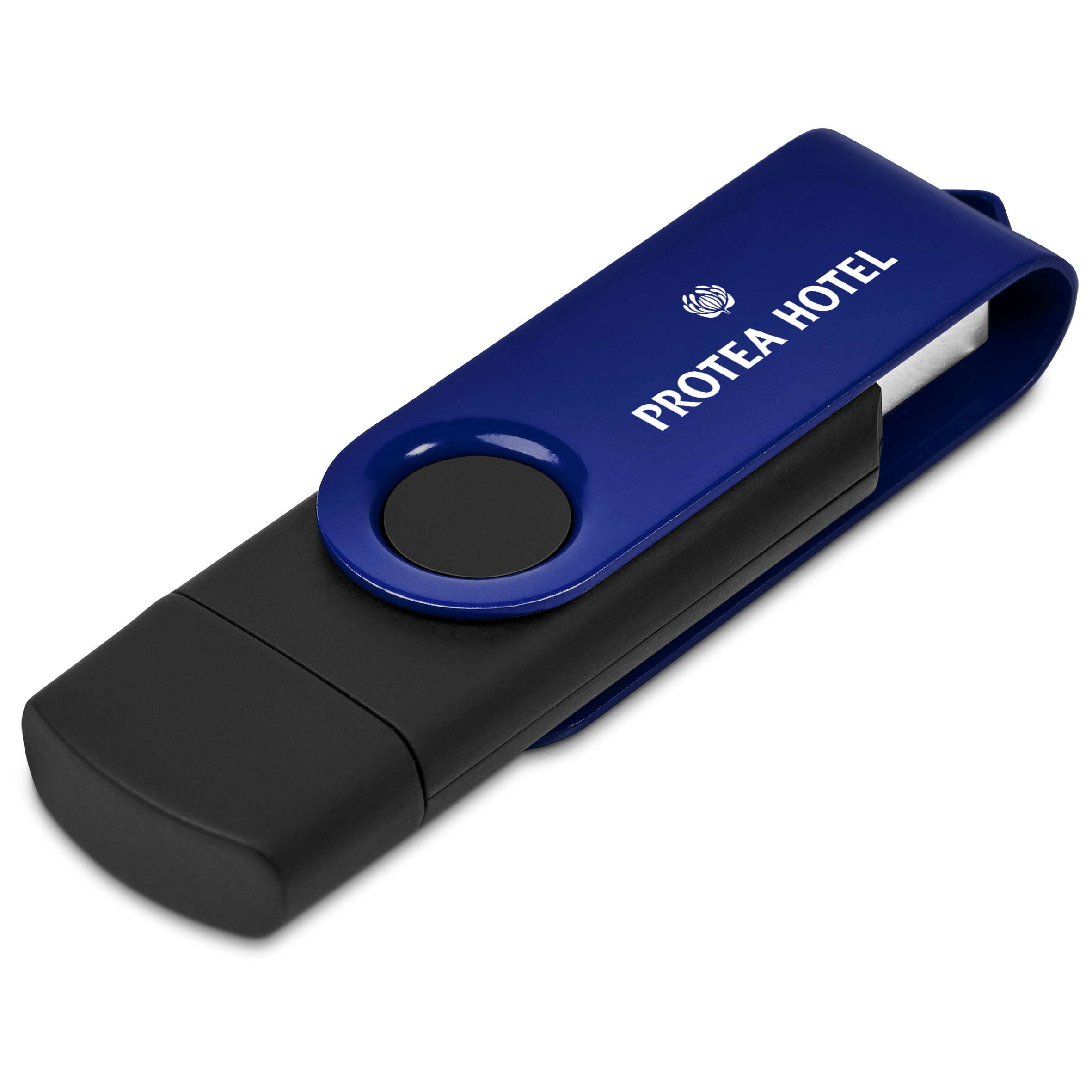 Shuffle Gyro Black Flash Drive – 8GB