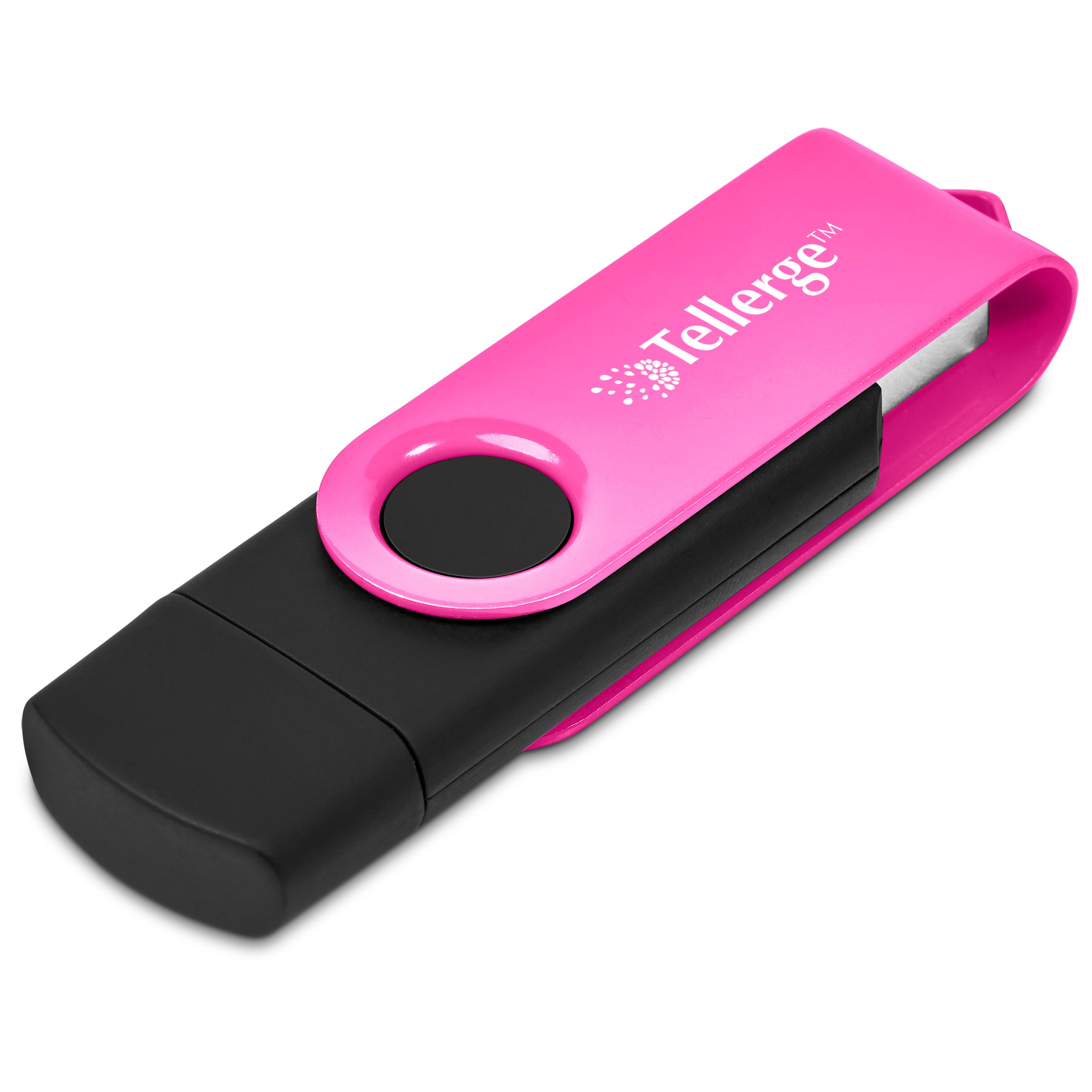 Shuffle Gyro Black Flash Drive – 8GB