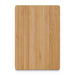 Bamboo notebook in front view